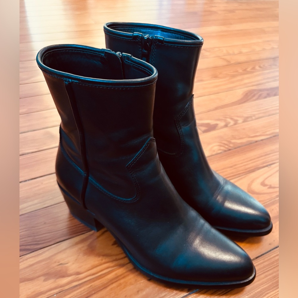 rag & bone Black Heeled Boots - Picture 3 of 10
